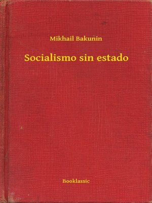cover image of Socialismo sin estado